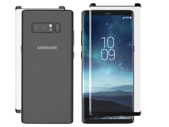 499 9 samsung galaxy note8 glass curve frontback